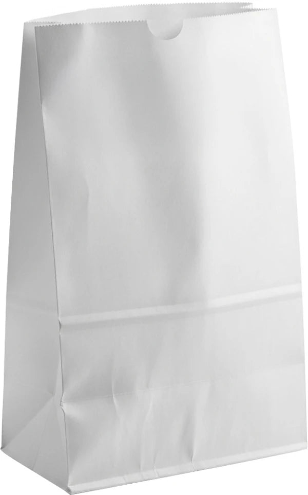 White Paper Grocery Bags