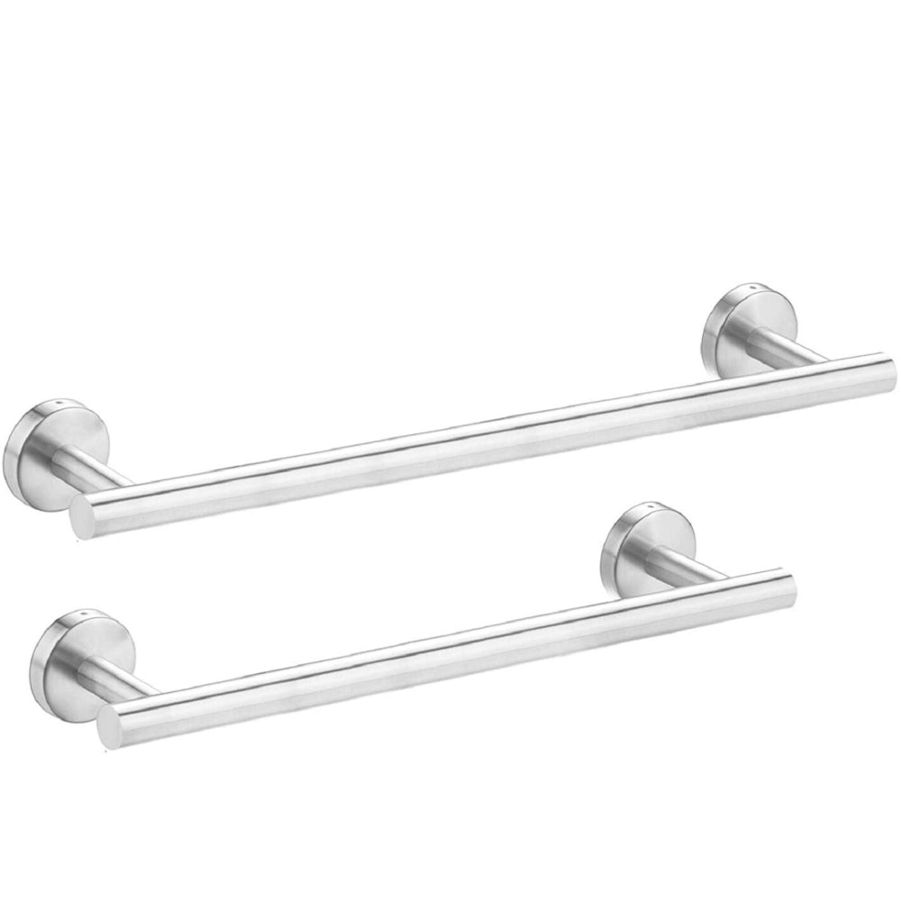 6-Piece Stainless Steel Towel Rack Set Wall Mount
