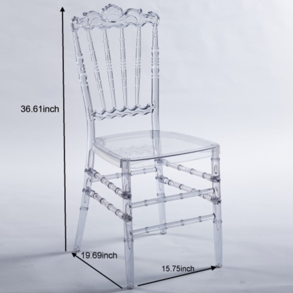 Set of 4 Sturdy Welding and Dining Chairs with Comfortable Plastic Seats