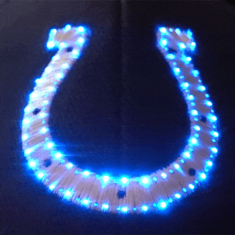 Indianapolis Colts Flashing Fiber Optic Cap