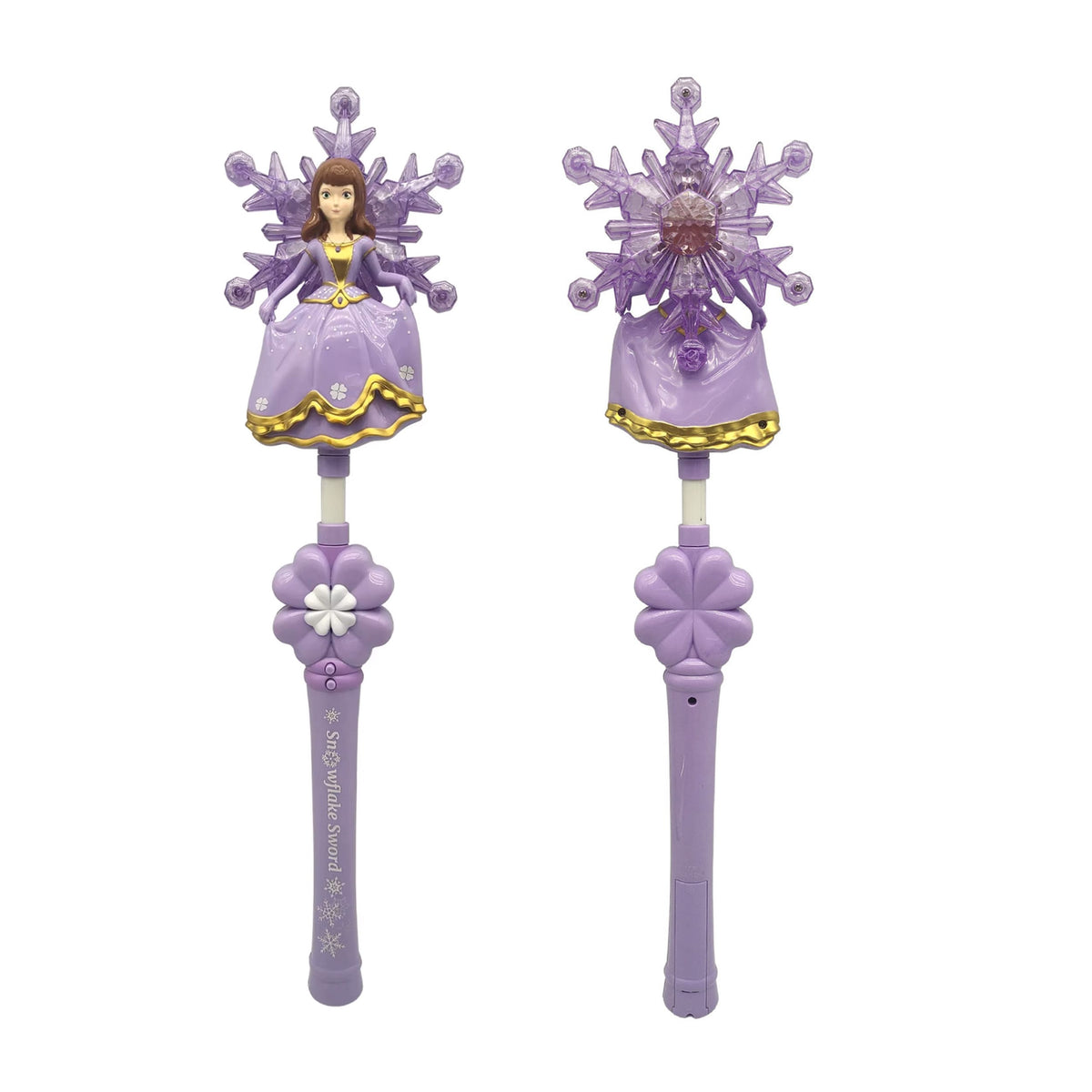 Light Up Princess Fairy Snowflakes Wand