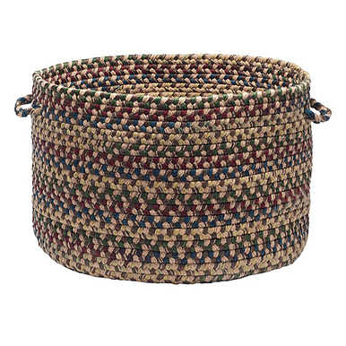 Mocha Colonial Mills Midnight Baskets Braided Baskets Made in the USA