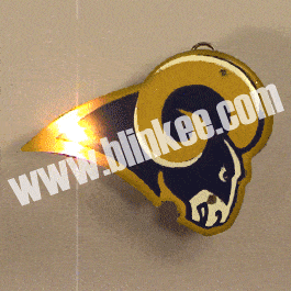 Saint Louis Rams Officially Licensed Flashing Lapel Pin