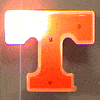 Tennessee University Officially Licensed Flashing Lapel Pin