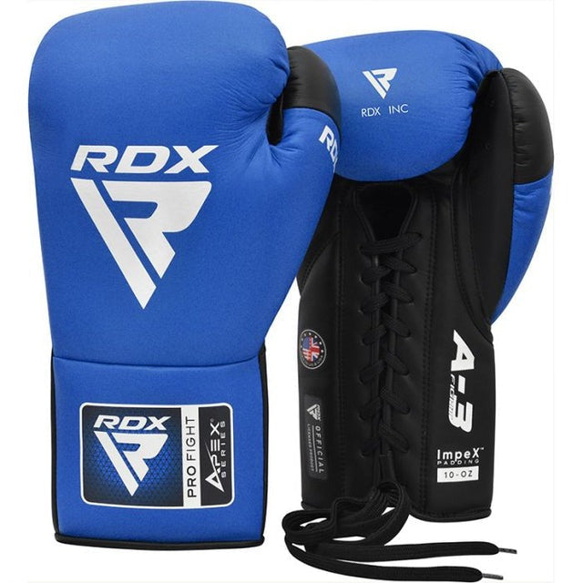 BOXING GLOVES PRO FIGHT APEX A3 BLUE-10OZ