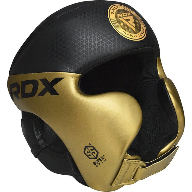 RDX HEAD GUARD MARK PRO TRAINING TRI LIRA 1 GOLDEN-L