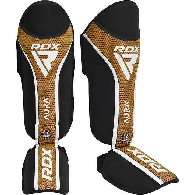 SHIN INSTEP AURA PLUS T-17 BLACK GOLDEN-M