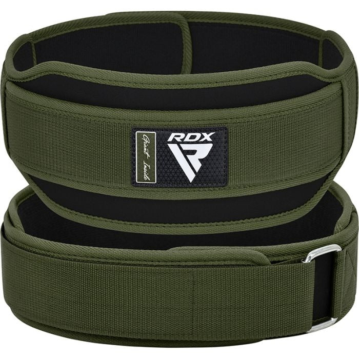 WEIGHT LIFTING DOUBLE BELT RX5 ARMY GREEN-L