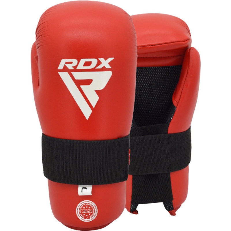 WAKO BOXING MITTS T1 RED-M