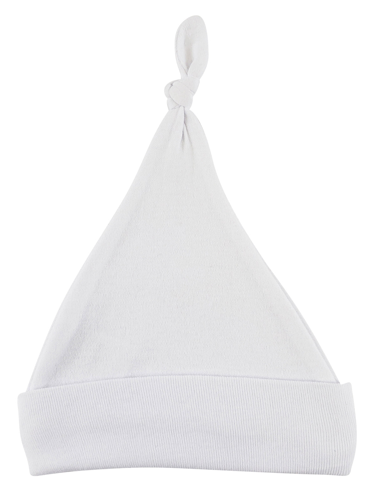White Knotted Baby Cap 1101WHITE