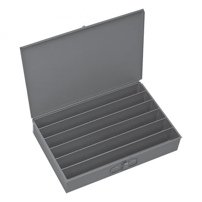 Large Steel Compartment Box, 6 Opening