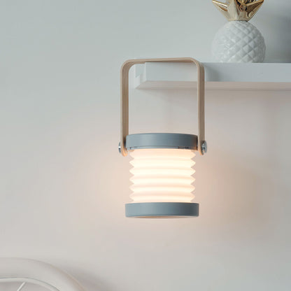 Foldable Touch-Dimmable LED Reading Night Light – Portable USB-Rechargeable Lantern for Home Decor