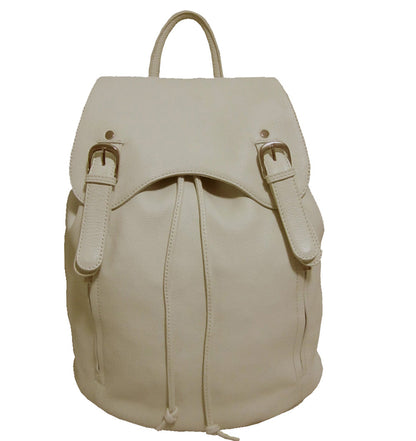 Amerileather Clementi Backpack - White