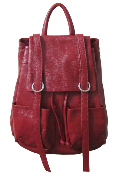 Amerileather Chief Backpack - Red