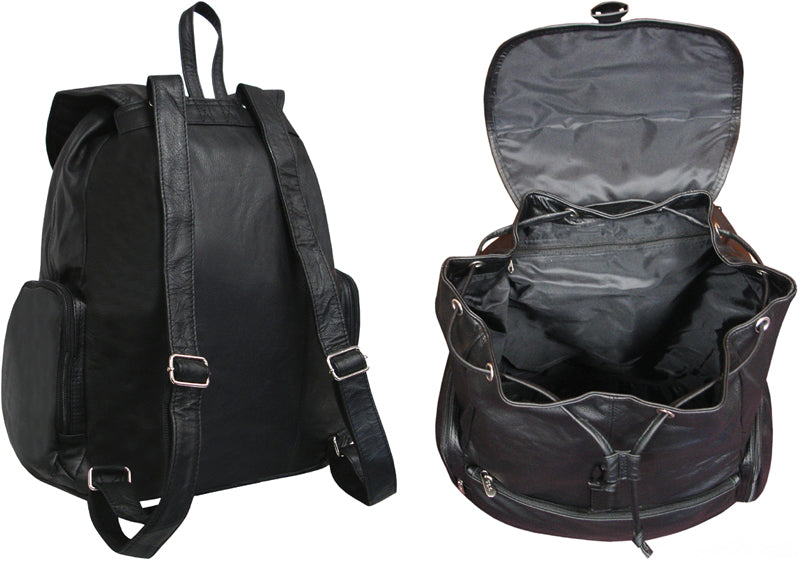 Amerileather Jumbo Leather Backpack