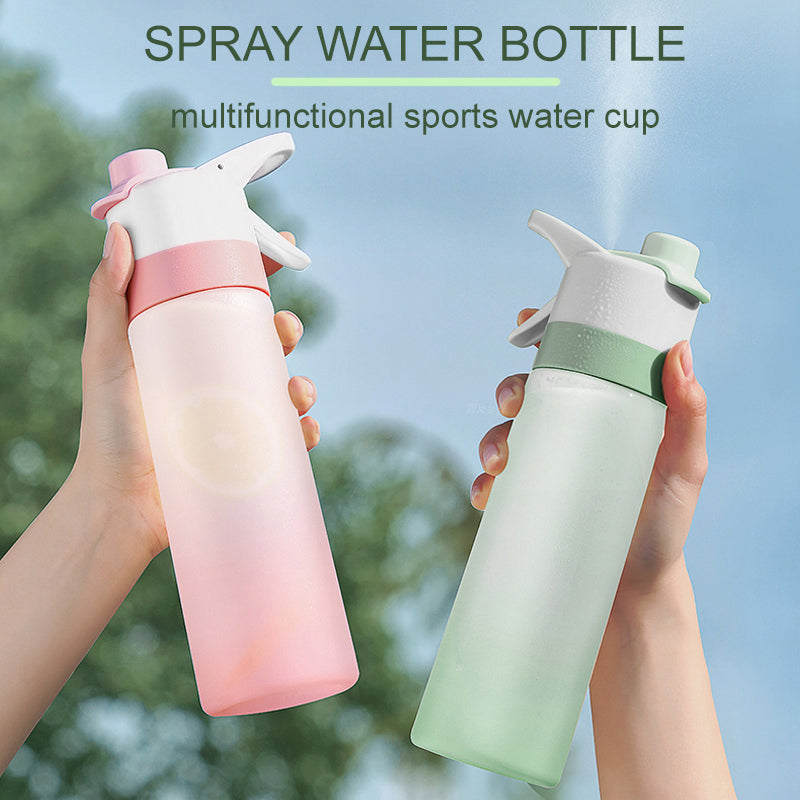 Large-Capacity Spray Water Bottle for Girls – Outdoor Sports & Fitness Drinkware, Travel Bottle