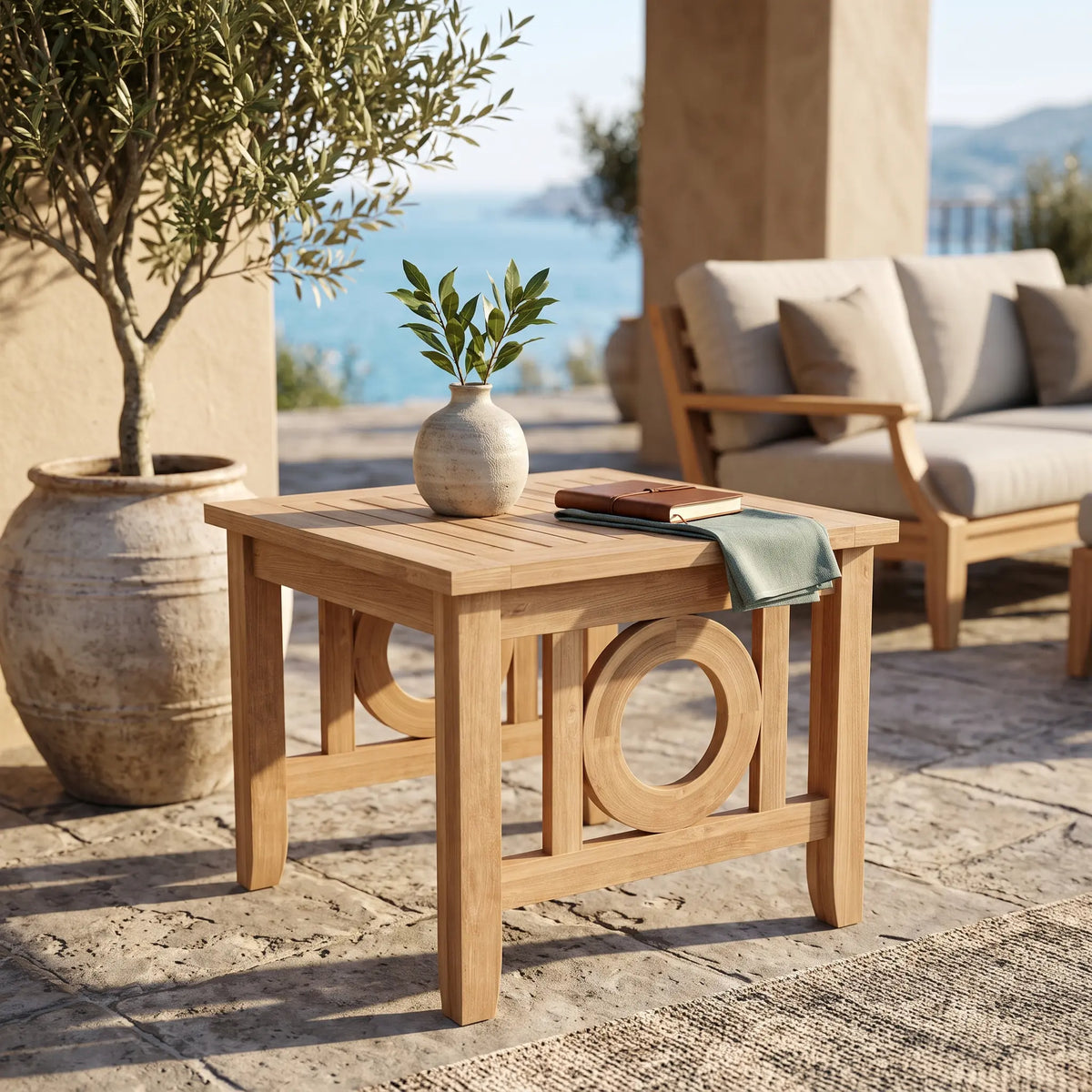NATSEPA SQUARE SIDE TABLE