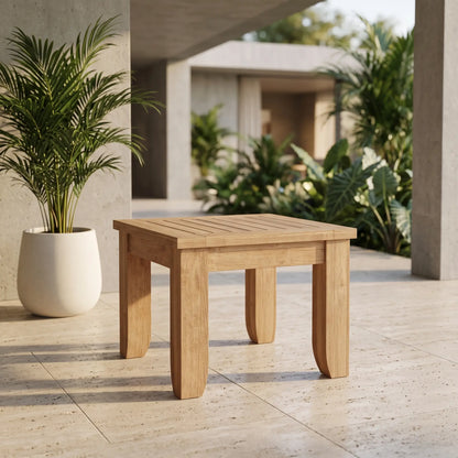 LUXE 22″ SQUARE SIDE TABLE