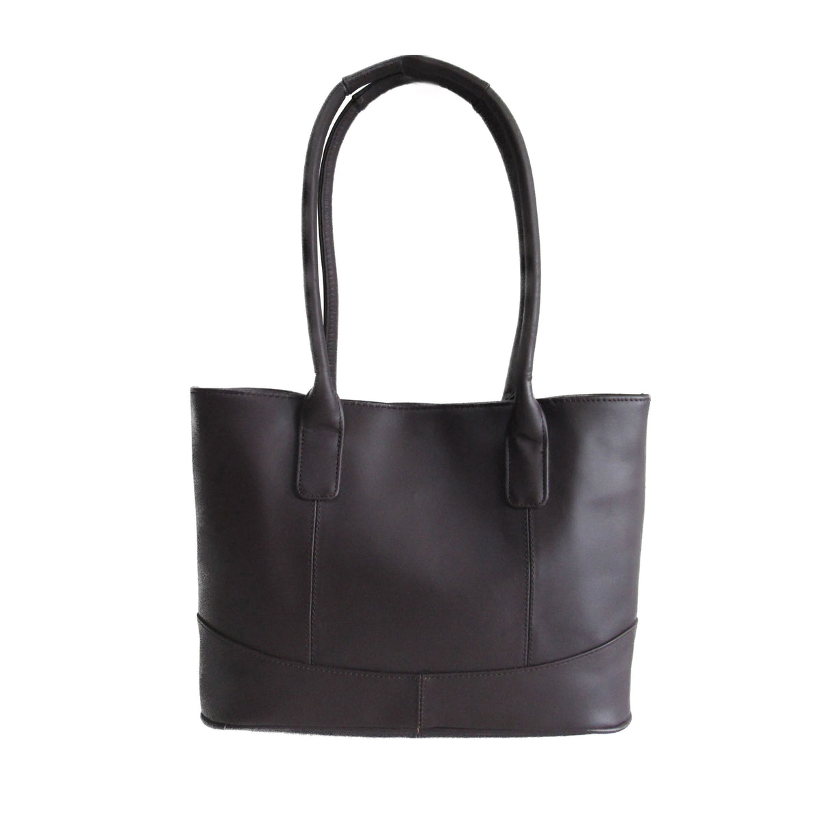 Amerileather Casual Leather Handbag (#1837-36789) - Espresso