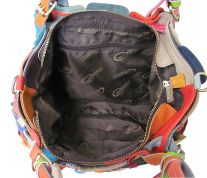 Amerileather Colby Leather Tote Bag