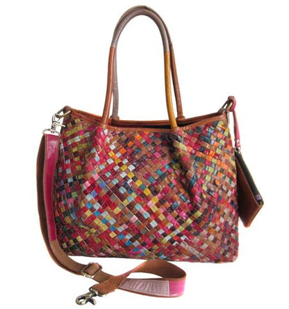 Amerileather Linwood Leather Tote Bag