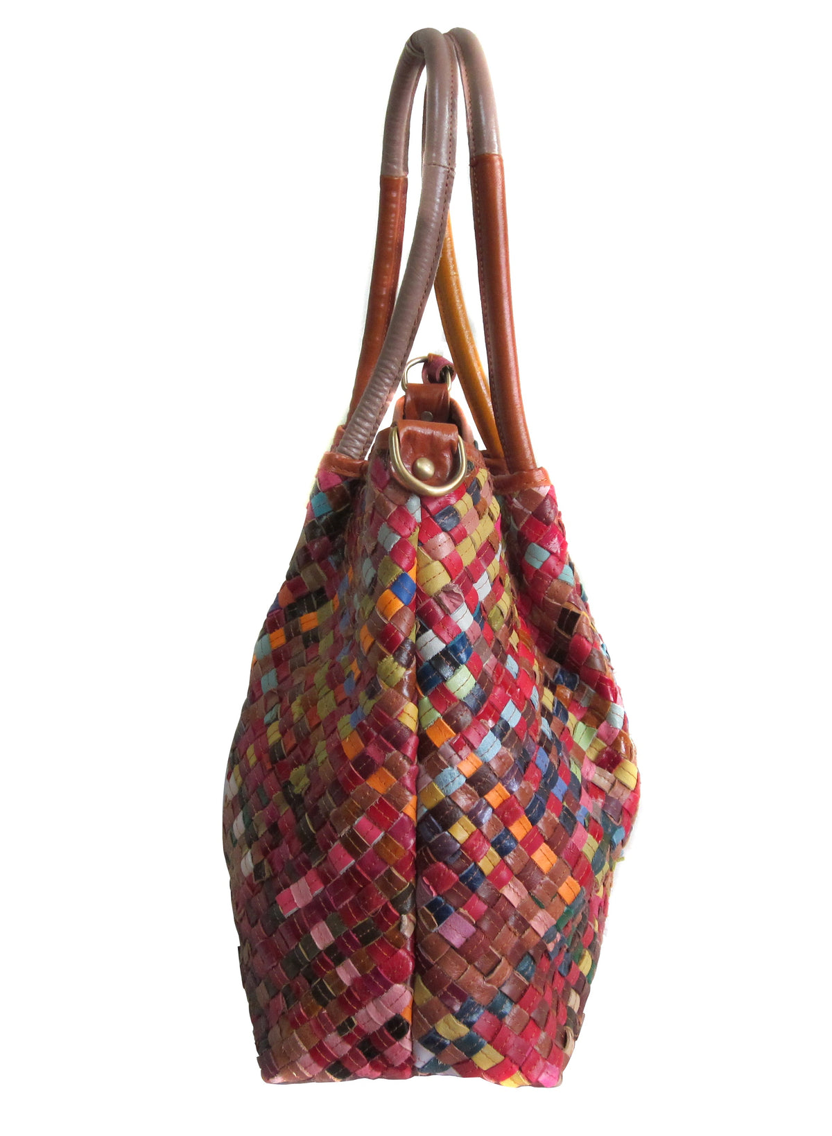 Amerileather Linwood Leather Tote Bag