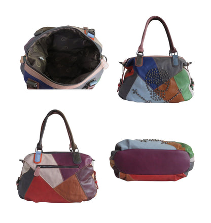 Amerileather Brien Leather Handbag