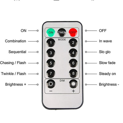 60 LED Outdoor Colorful Globe String Fairy LED Lights- Solar Powered