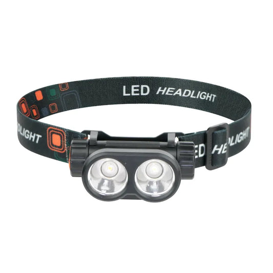 2 LED Strong Headlight Intelligent Fishing Warning Lamp- USB Charging