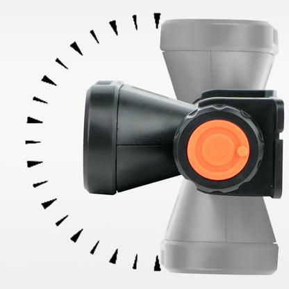 2 LED Strong Headlight Intelligent Fishing Warning Lamp- USB Charging