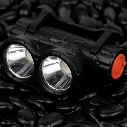 2 LED Strong Headlight Intelligent Fishing Warning Lamp- USB Charging