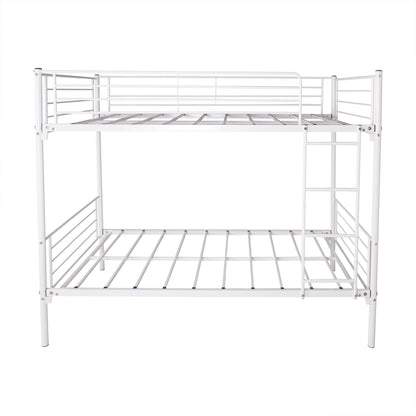 Space Saving Easy Assembly Twin Sized Full Metal Bunk Bedframe with Ladder