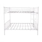 Space Saving Easy Assembly Twin Sized Full Metal Bunk Bedframe with Ladder
