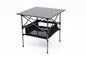 Aluminum Folding Outdoor Camping Roll-Up Square Table with Carrying Bag