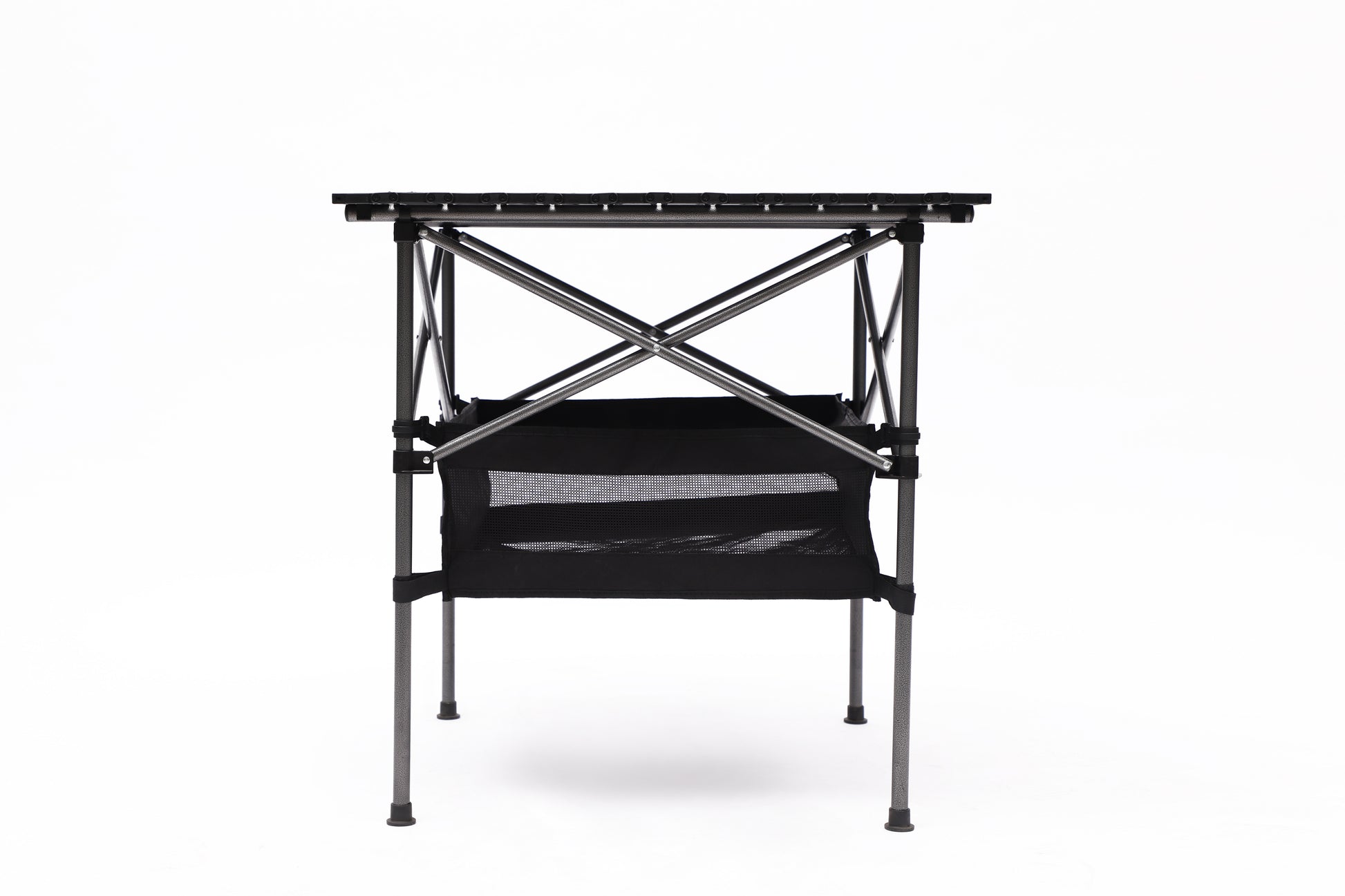 Aluminum Folding Outdoor Camping Roll-Up Square Table with Carrying Bag