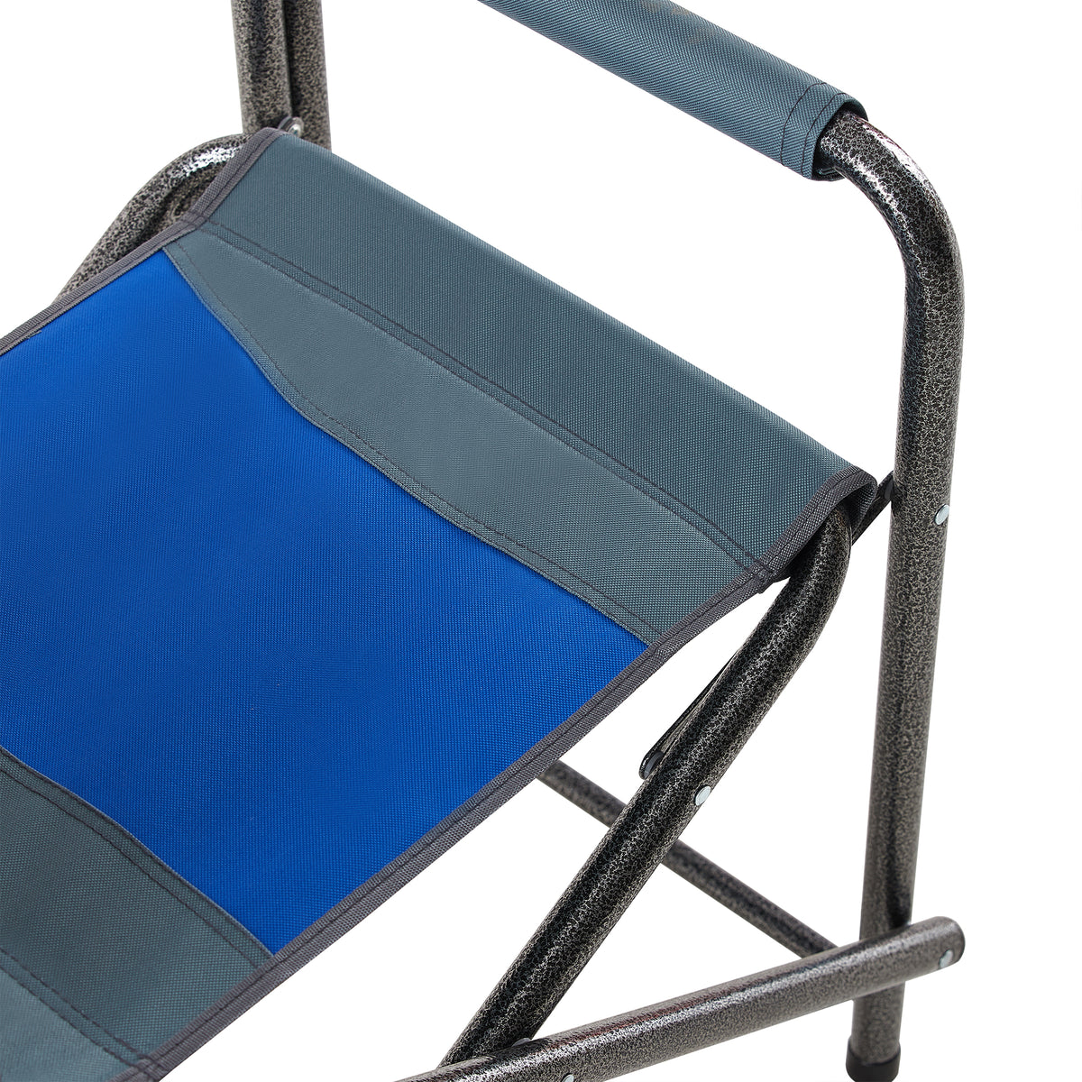 Aluminum Folding Outdoor Camping Director’s Chair with Storage Pockets