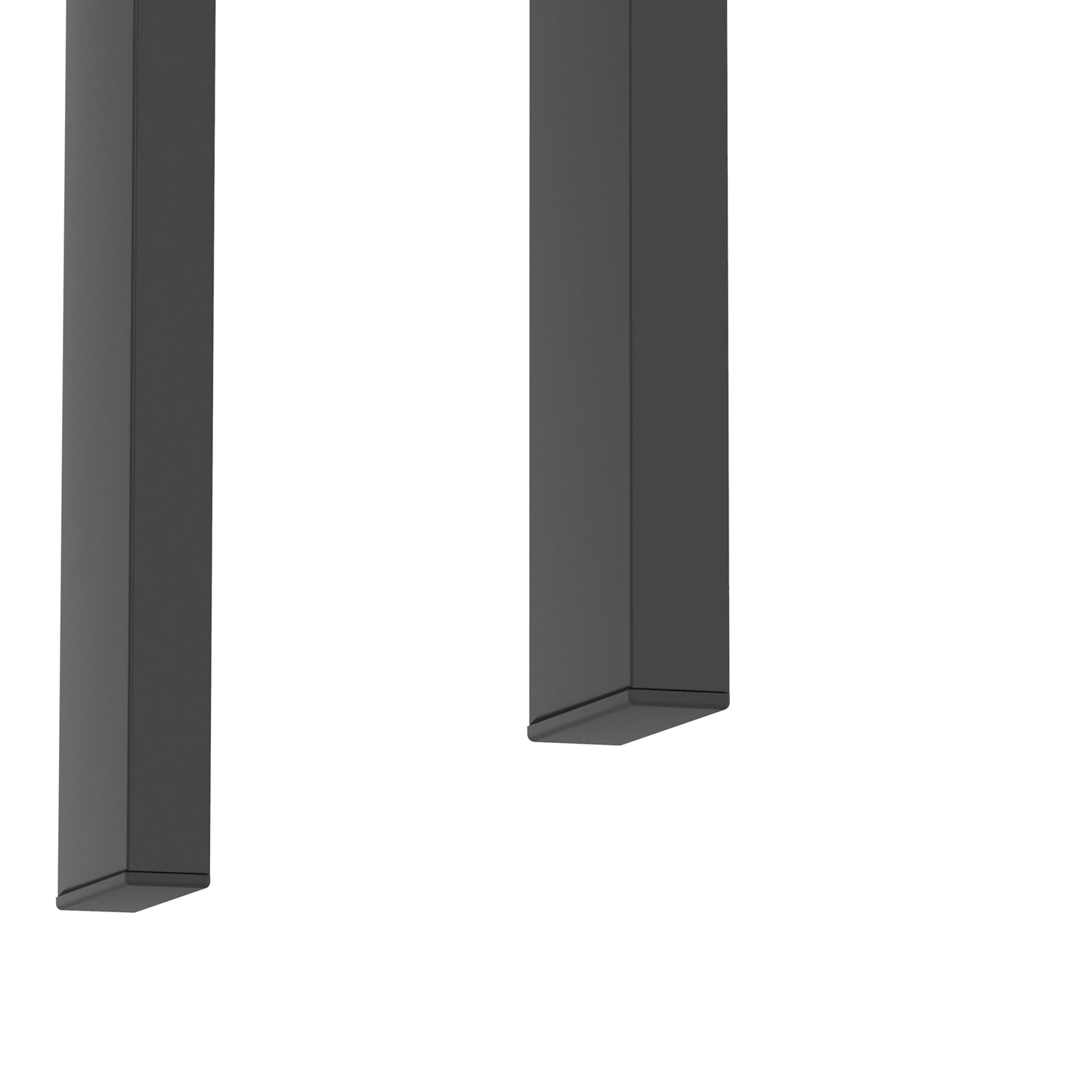 Tempered Glass Bedside Corner Coffee Table Contemporary End Table in Black