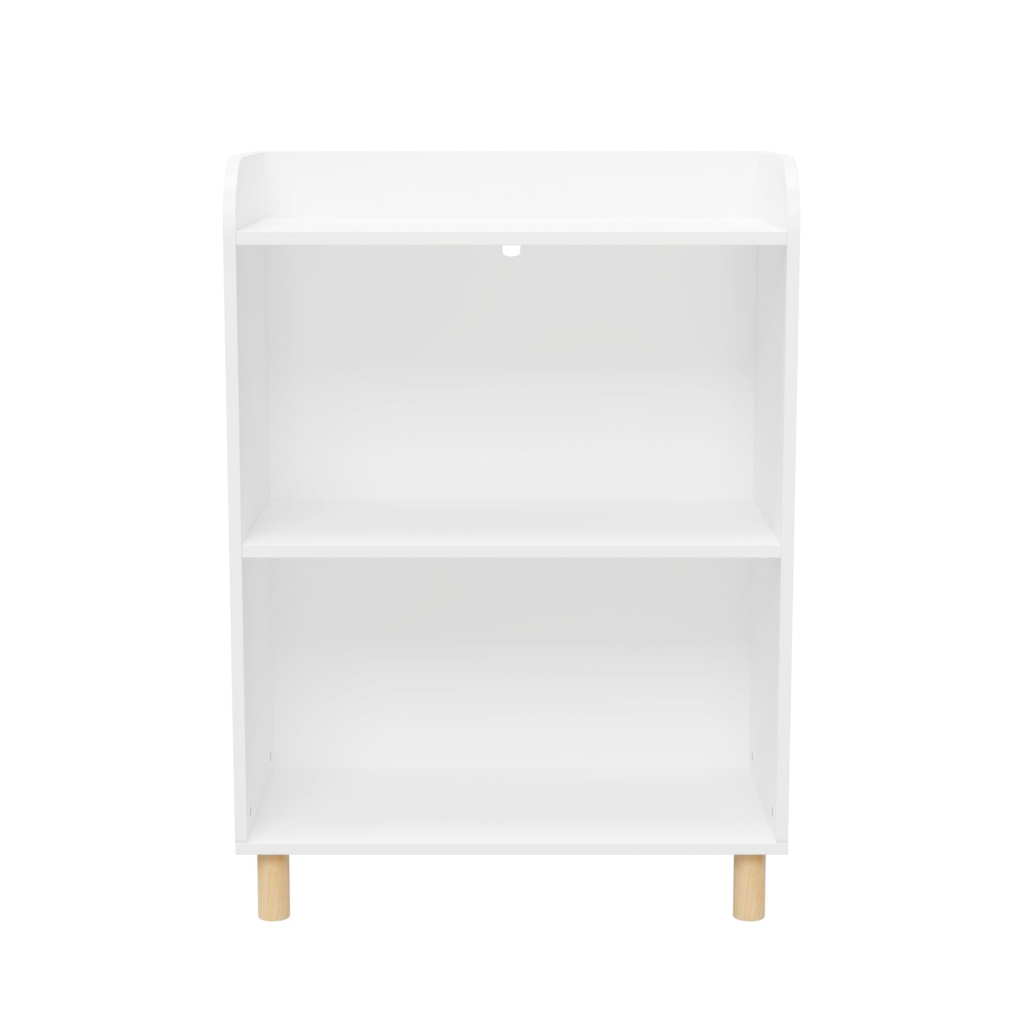 3-Tier Kid’s Bookcase Book Display Shelf and Cabinet Organizer- White