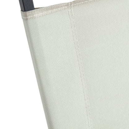 2 Pcs Foldable Oxford Cloth Outdoor Camping and Fishing Chair- Beige