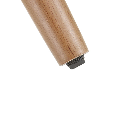 3 Layered Transparent Tempered Glass Oval Modern Coffee Table - Brown