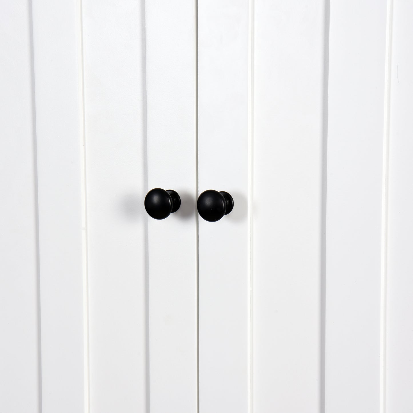 Wooden Over the Toilet Space Saver Storage with Adjustable Shelf in White