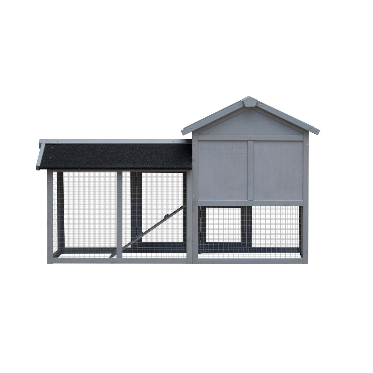 Rabbit Hutch Extensible Chicken Coop with No Leak Trays Large Running Space