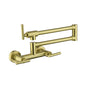 Pot Filler Faucets Both Hot Cold Water - Gold