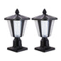 Solar Column Headlights With Dimmable LED
