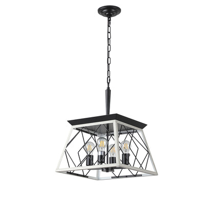 4-Light Farmhouse Chandelier
