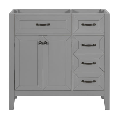 Bathroom Vanity Base - Grey