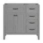 Bathroom Vanity Base - Grey