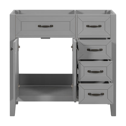Bathroom Vanity Base - Grey