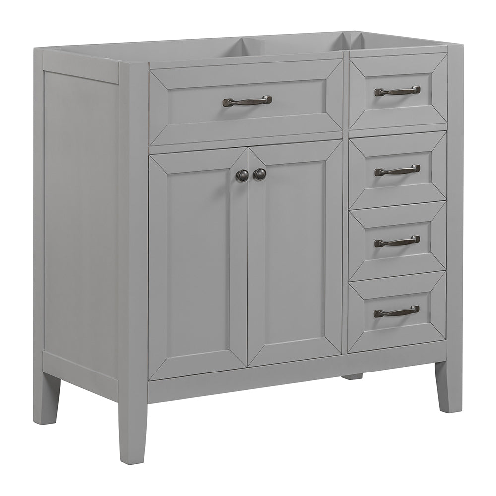 Bathroom Vanity Base - Grey