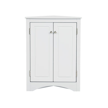 Triangle Freestanding Cabinet - White